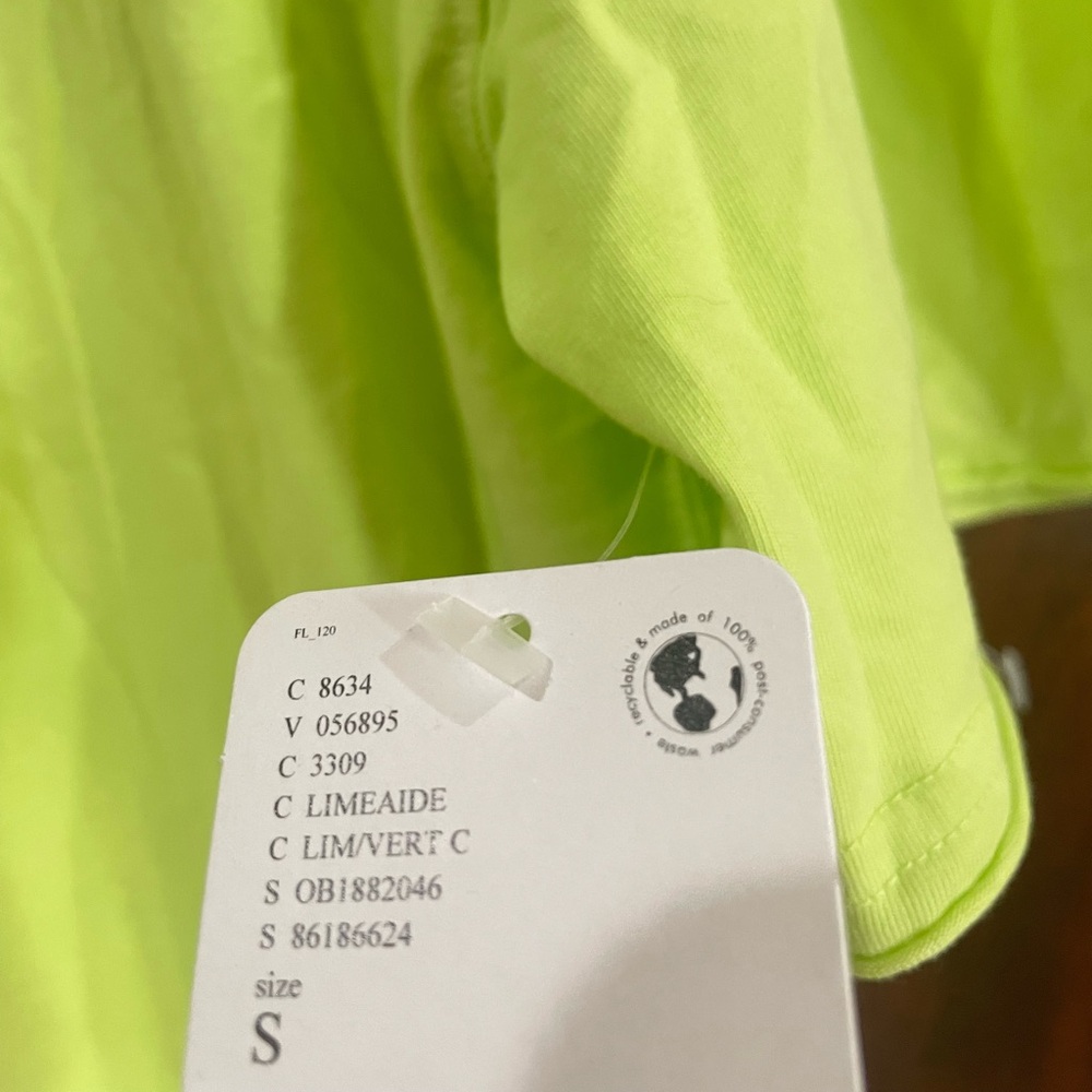 FREE PEOPLE Movement Limeade Hot Shot Tee Onesie - Picture 5 of 7